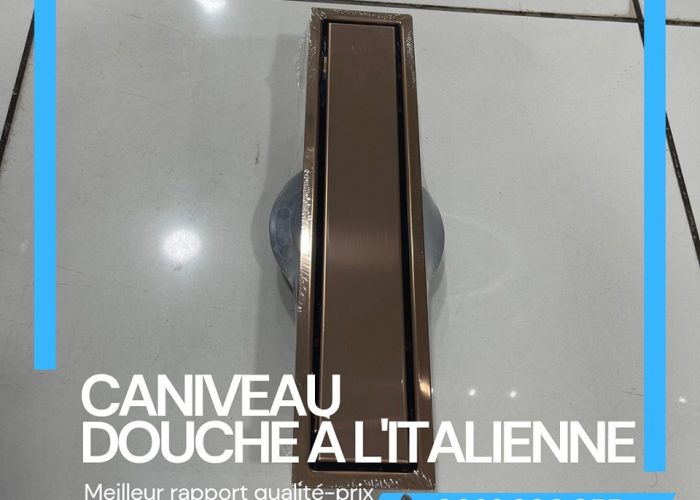 Image annonce: CANIVEAU DE DOUCHE À L’ITALIENNE 40cm, 50cm, 60cm, 15×15