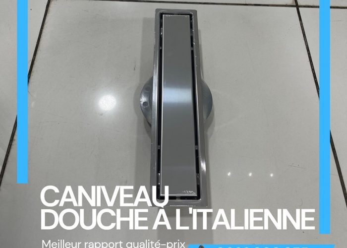 Image annonce: CANIVEAU DE DOUCHE À L’ITALIENNE 40cm, 50cm, 60cm, 15×15