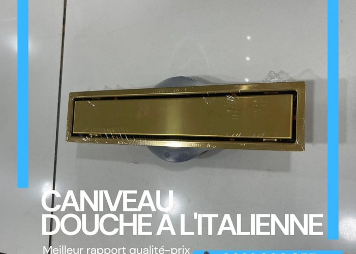 Image annonce: CANIVEAU DE DOUCHE À L’ITALIENNE 40cm, 50cm, 60cm, 15×15