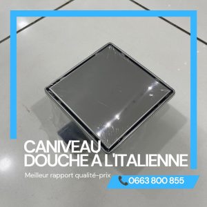Annonce CANIVEAU DE DOUCHE À L'ITALIENNE 40cm, 50cm, 60cm, 15x15