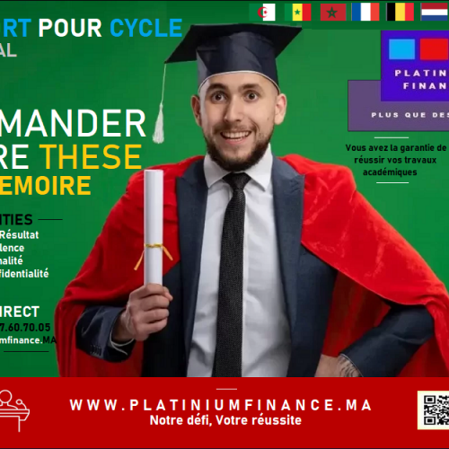Annonce: COMMANDER VOTRE MEMOIRE A DISTANCE – Licence - Master - Doctorat