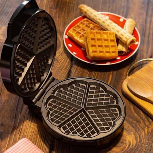 Annonce: Elite Machine à gaufres, Gaufrier électrique anti-adhésive, Appareil à waffles