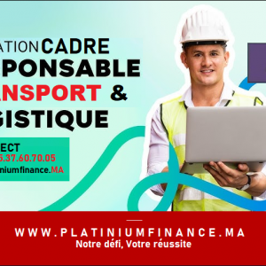 Annonce FORMATION CADRE - METIER DE TRANSPORT ET LOGISTIQUE INTERNATIONALE