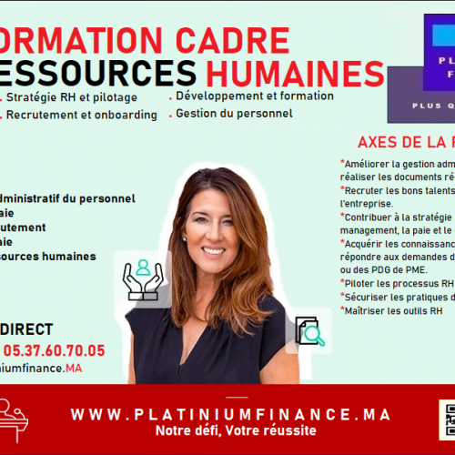 Annonce: Formation HAUT CADRE - RESSOURCES HUMAINES