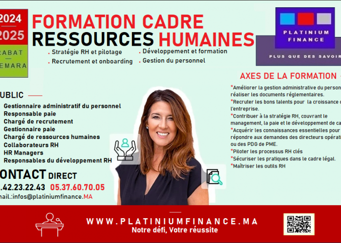 Image annonce: FORMATIONS CADRES AU DOMAINE DES RESSOURCES HUMAINES