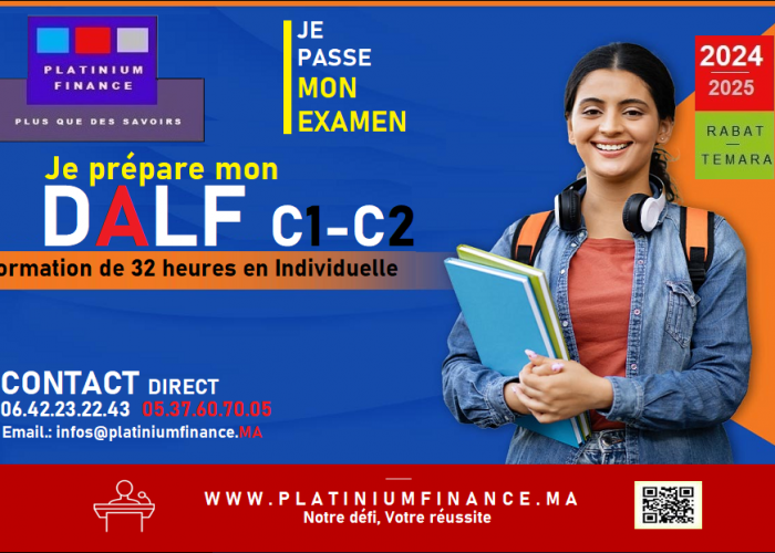 Image annonce: PREPARATION INDIVIDUELLLE POUR DALF C1-C2