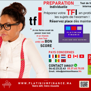 Annonce PREPARATION INDIVIDUELLLE POUR TFI C1-C2