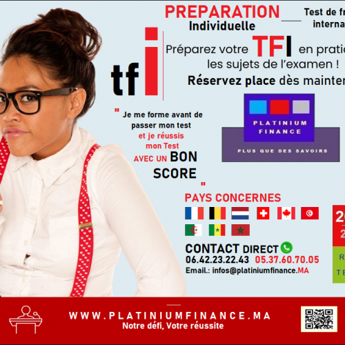 Annonce: PREPARATION INDIVIDUELLLE POUR TFI C1-C2