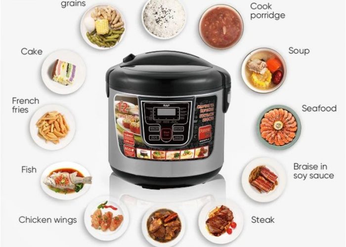 Image annonce: RAF 5L Multi-Function Cooker طنجرة الضغط الكهربائية متعددة الاستخدامات سعة