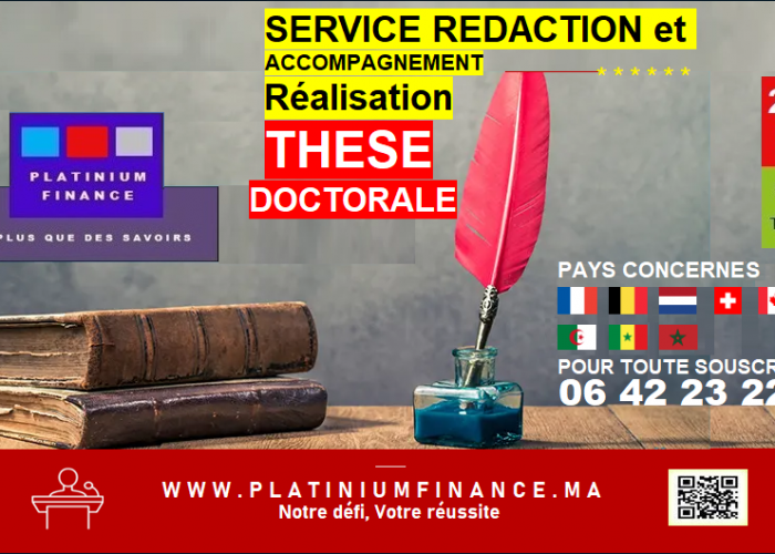 Image annonce: REDACTION – ACCOMPAGNEMENT Réalisation THESE DOCTORALE et RAPPORT