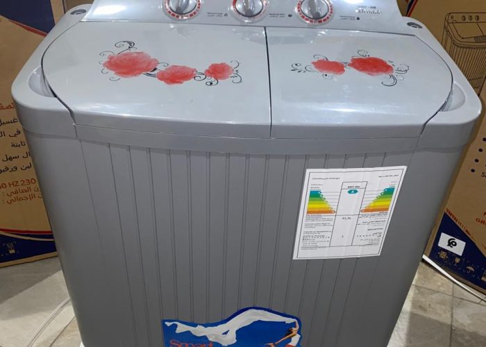 Image annonce: Machine à laver bronde semi automatique 8kg ماكينة الصابون جوج احواض 8 كيلو