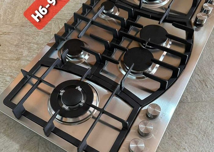 Image annonce: Plaque de cuisson 90CM 6 feux active chef ENCASTRABLE H6-90BQ