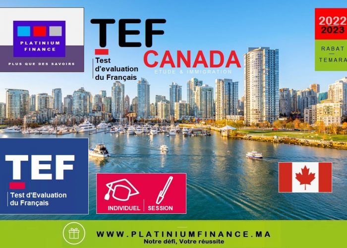 Image annonce: REUSSIR VOTRE TEF CANADA -ENTRE EXPRESS & ETUDE