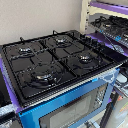 Annonce: Venezia Plaque de cuisson émaillé 4 feux à gaz électrique 60cm noir/Black made in turkey