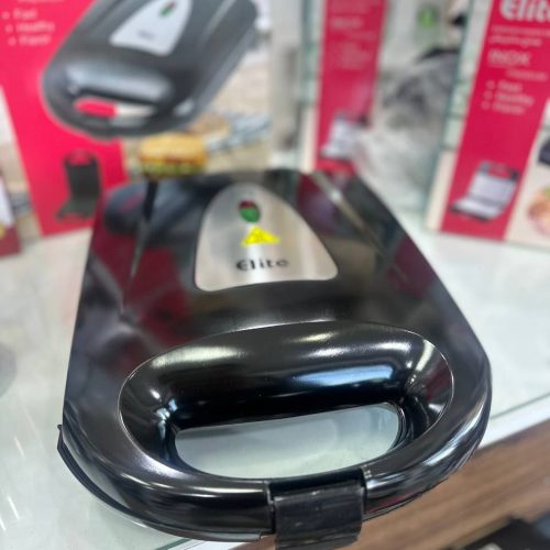 Annonce: مشاركة هذا المنتج   Elite Panini Grill 3in1 طلاء سيراميك