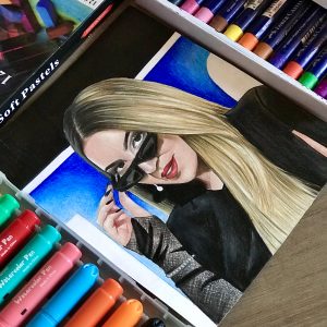 Annonce Portrait personnalisé dessiné à la main