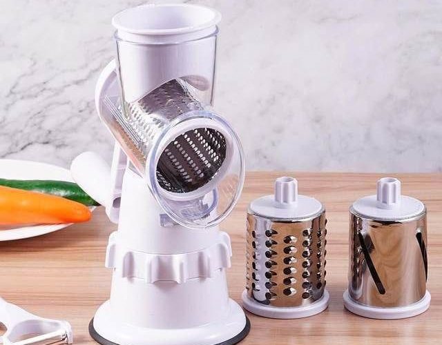 Image annonce: Stainless Steel Hachoir Manual  هاشوار يدوية الجودة الأولى متوفر في 4 ألوان كما في الصور