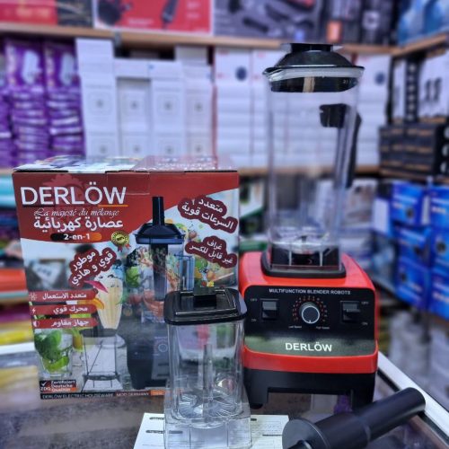 Annonce: Blender High Power 2in1 Derlow 3600W    خلاط احترافي متعدد الاستعمالات 2 في 1 – قوة 3600 واط
