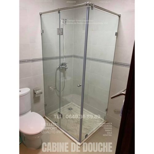 Annonce: CABINE DE DOUCHE EN VERRE TREMPÉ QUALITÉ PREMIUM