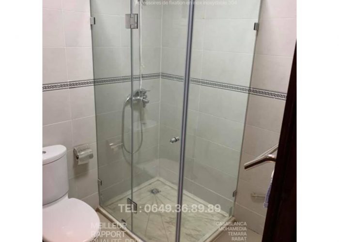 Image annonce: CABINE DE DOUCHE EN VERRE TREMPÉ QUALITÉ PREMIUM