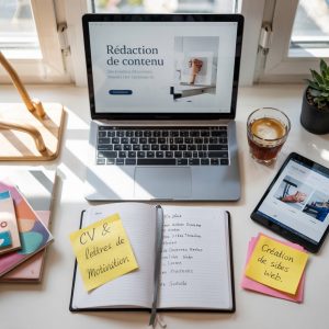 Annonce Polyvalente en traitement de texte, mise en page, rédaction de contenu et conception digitale