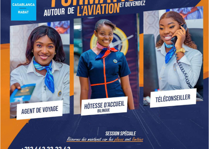Image annonce: AGENT DE VOYAGE AÉRIEN – CALL CENTER – HÔTESSE D’ACCUEIL BILINGUE