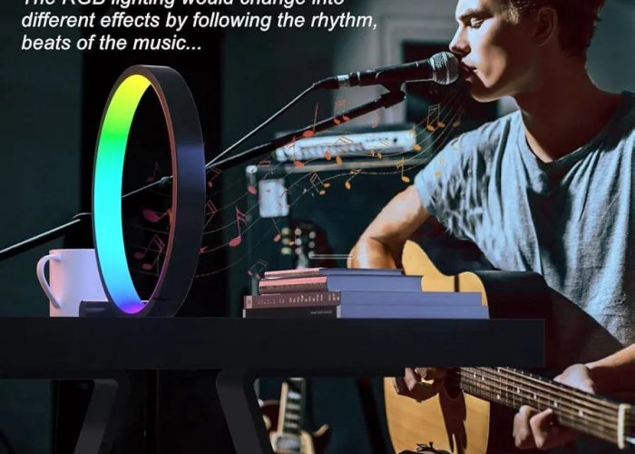 Image annonce: Astro Lighting RGB Ring Light 33 cm avec Tripod 2 m pour YouTube / Tiktok