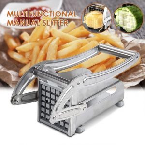 Annonce Coupe Frite Manuel en Acier Inoxydable pour Coupe Legume et Pomme de Terre