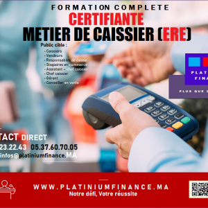 Annonce Formation opérationnelle – Métier de Caissier – Caissière