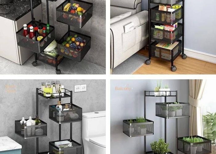 Image annonce: Étagère rotatif 5 pour cuisine