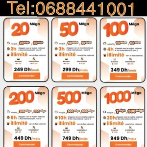 Annonce Fibre optique Orange a partir 249 par mois