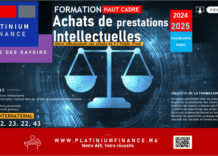 Image annonce: FORMATION HAUT CADRE : ACHATS DE PRESTATIONS INTELLECTUELLES