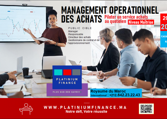 Image annonce: Formation Haut Cadre – Management opérationnel des achats – MAROC