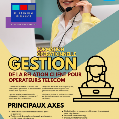 Annonce: Gestion de la Relation Client pour Régulateur Télécom