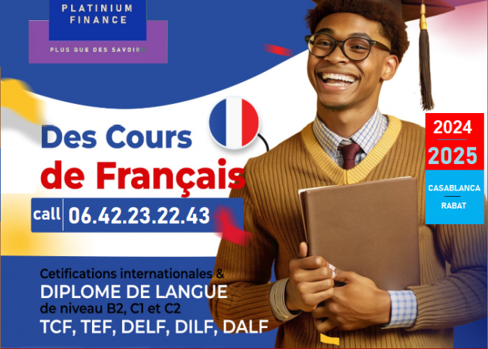 Image annonce: Maîtriser la langue française – COURS Français internationale