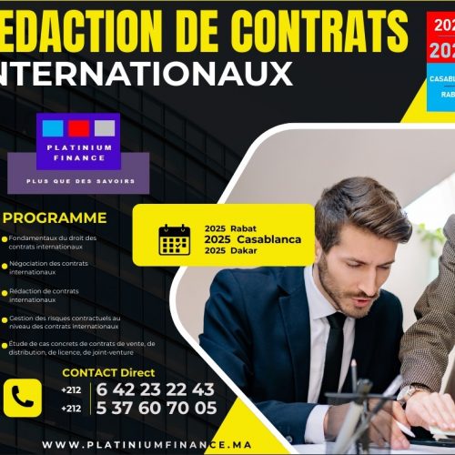 Annonce: MAITRISER LES CONTRATS INTERNATIONAUX
