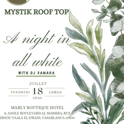 Annonce: Night in all white
