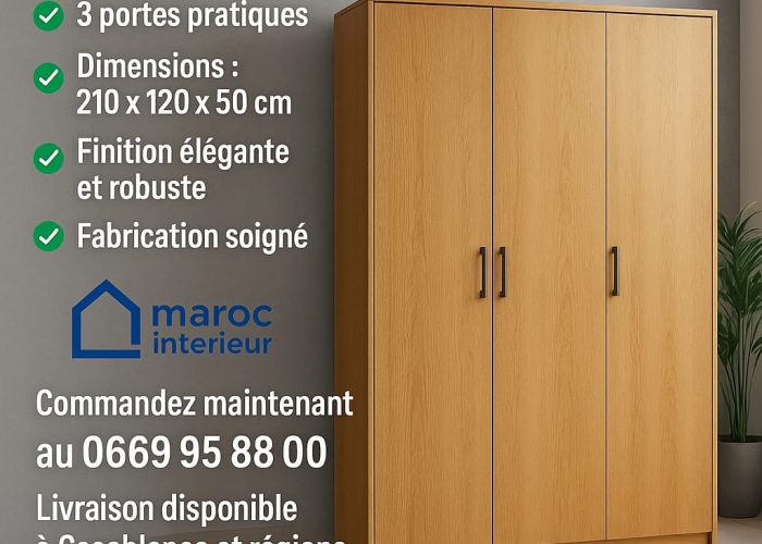 Image annonce: Placard moderne en MDF Chène
