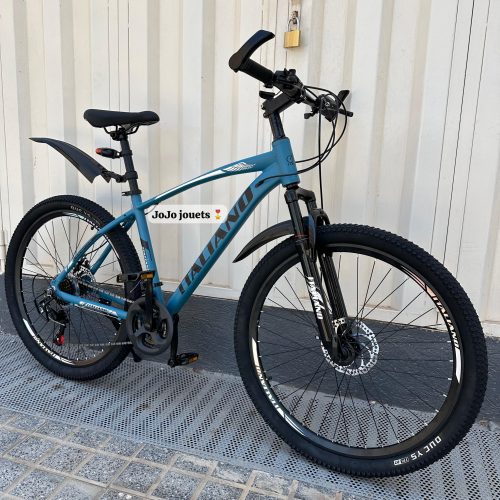 Annonce: Vélo VTT ALUMINIUM ITALIANO 26 pouces – Qualité supérieure !
