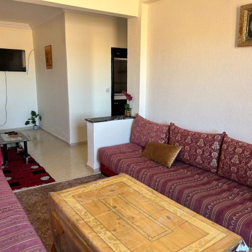 Annonce: Appartement meublé à louer pour location longue durée à route de casa