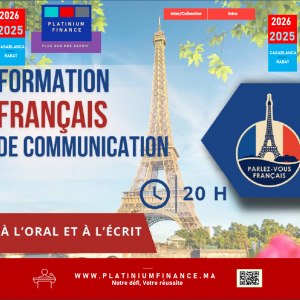 Annonce 20 HEURES POUR TRANSFORMER VOTRE COMMUNICATION ORALE ET ÉCRITE
