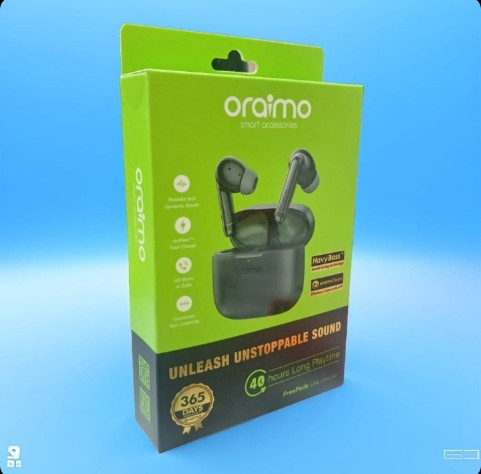 Image annonce: Écouteurs sans fil – ORAIMO – OTW-330 – 40h autonomie – Charge rapide – Étanche