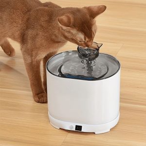 Annonce Smart Cat Water Fountain with Motion Sensor    نافورة مياه ذكية للقطط بمستشعر الحركة