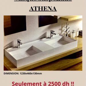 Annonce Vasque double suspendue ATHENA