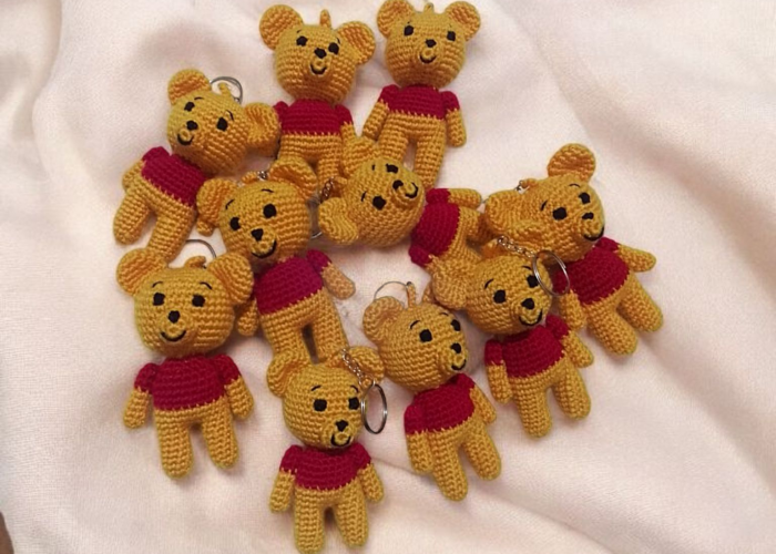 Image annonce: Porte clé en crochet