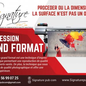 Annonce IIMPRESSION GRAND FORMAT