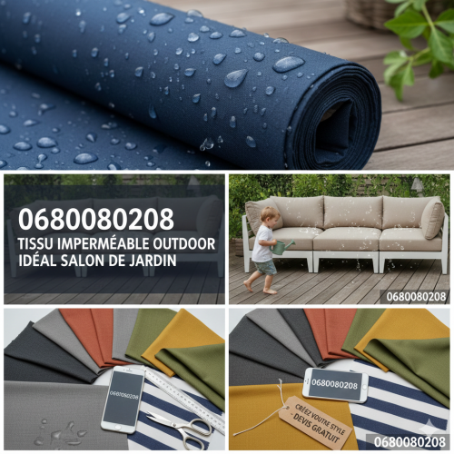 Annonce: Tissus imperméables outdoor