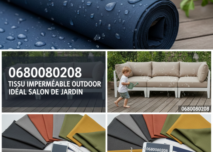 Image annonce: Tissus imperméables outdoor