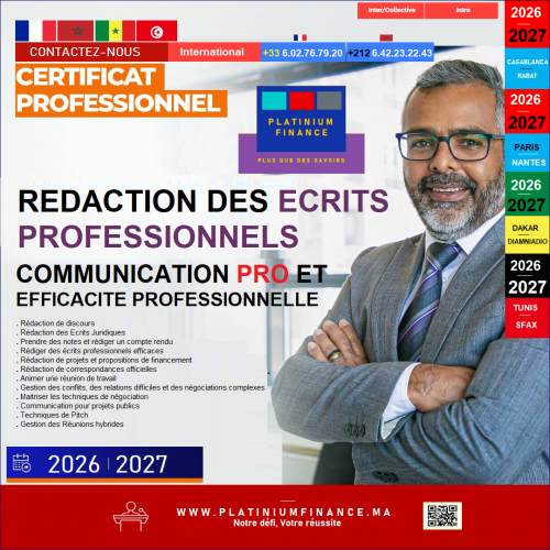 Annonce: COMMUNICATION ORALE & ECRITE PRO – ANIMATION REUNIONS INSTITUTIONNELLES -DISCOURS-PITCH