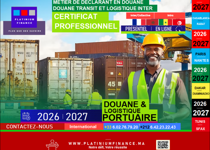 Image annonce: CONFORMITE DOUANIERE- LOGISTIQUE – DISTRIBUTION-GESTION DES RISQUES- DOUANE – LOGISTIQUE – SUPPLY CHAIN